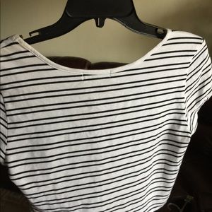 Striped Crop top